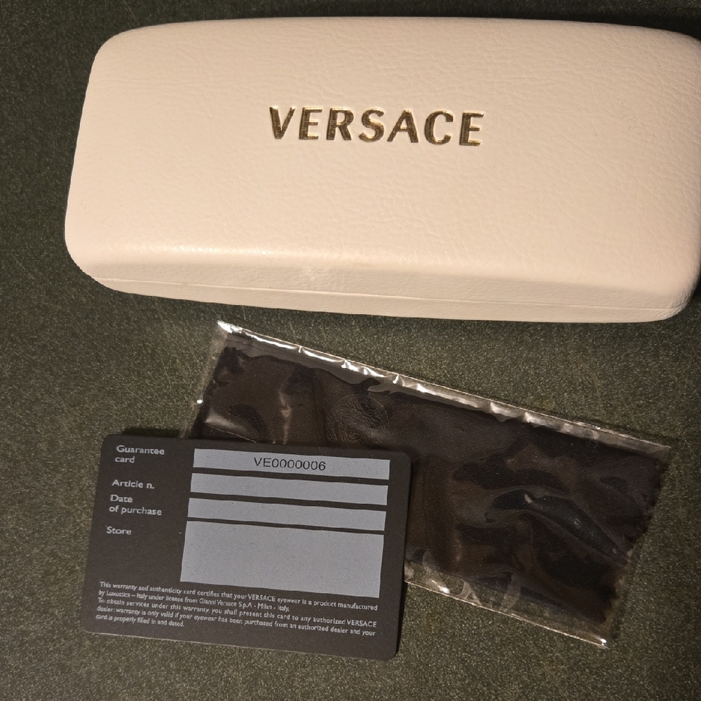 Versace Amber Tortoiseshell Glasses - image 2